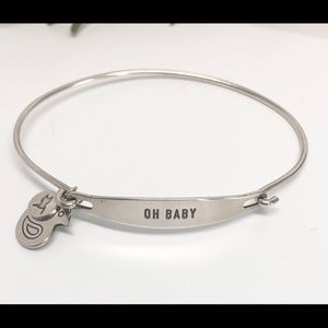 NEW💥CHAMILIA .925 Sterling Silver Bangle Bracelet